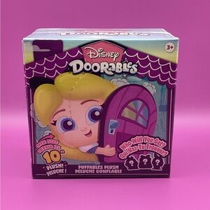 Disney Doorables Puffables Plush Toy - 10 inches